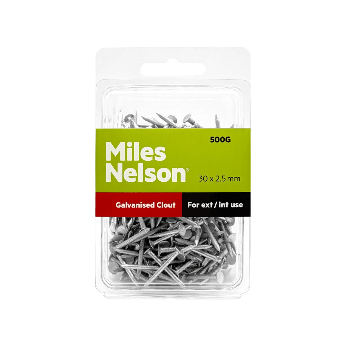 2.5 x 30mm Clout Nail - Galvanised