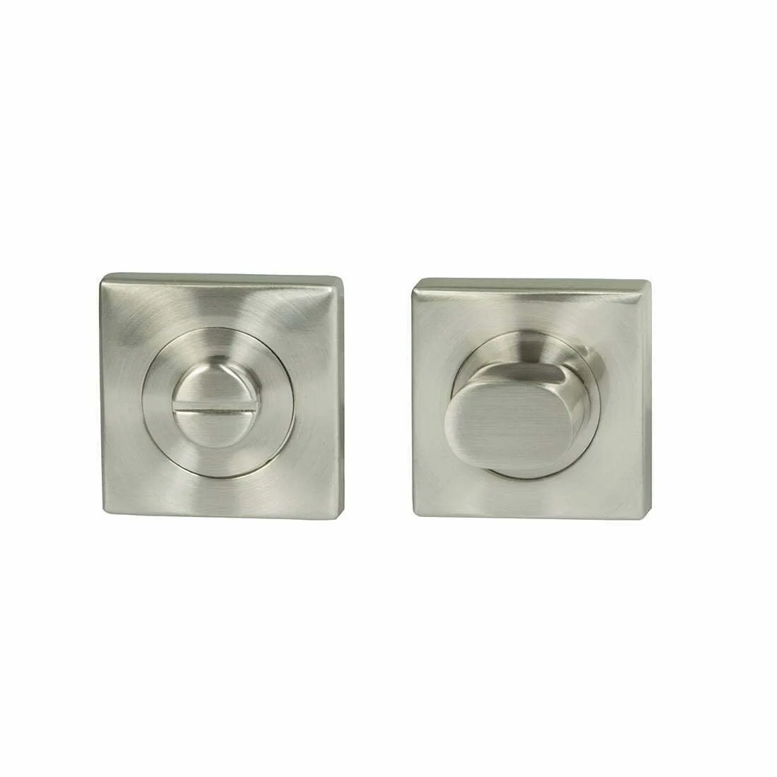 Milano Privacy Turn Square Rose Satin Nickel