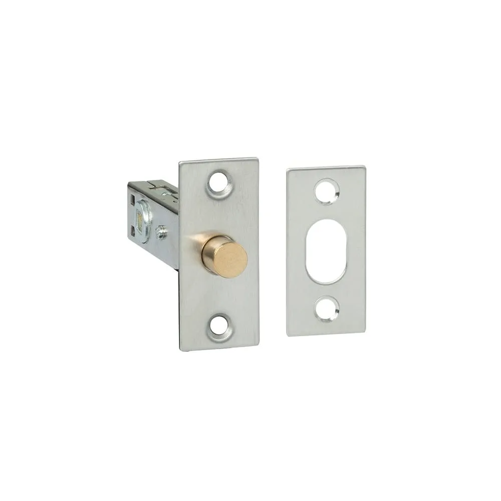 Milano Tubular Privacy Bolt Satin Nickel