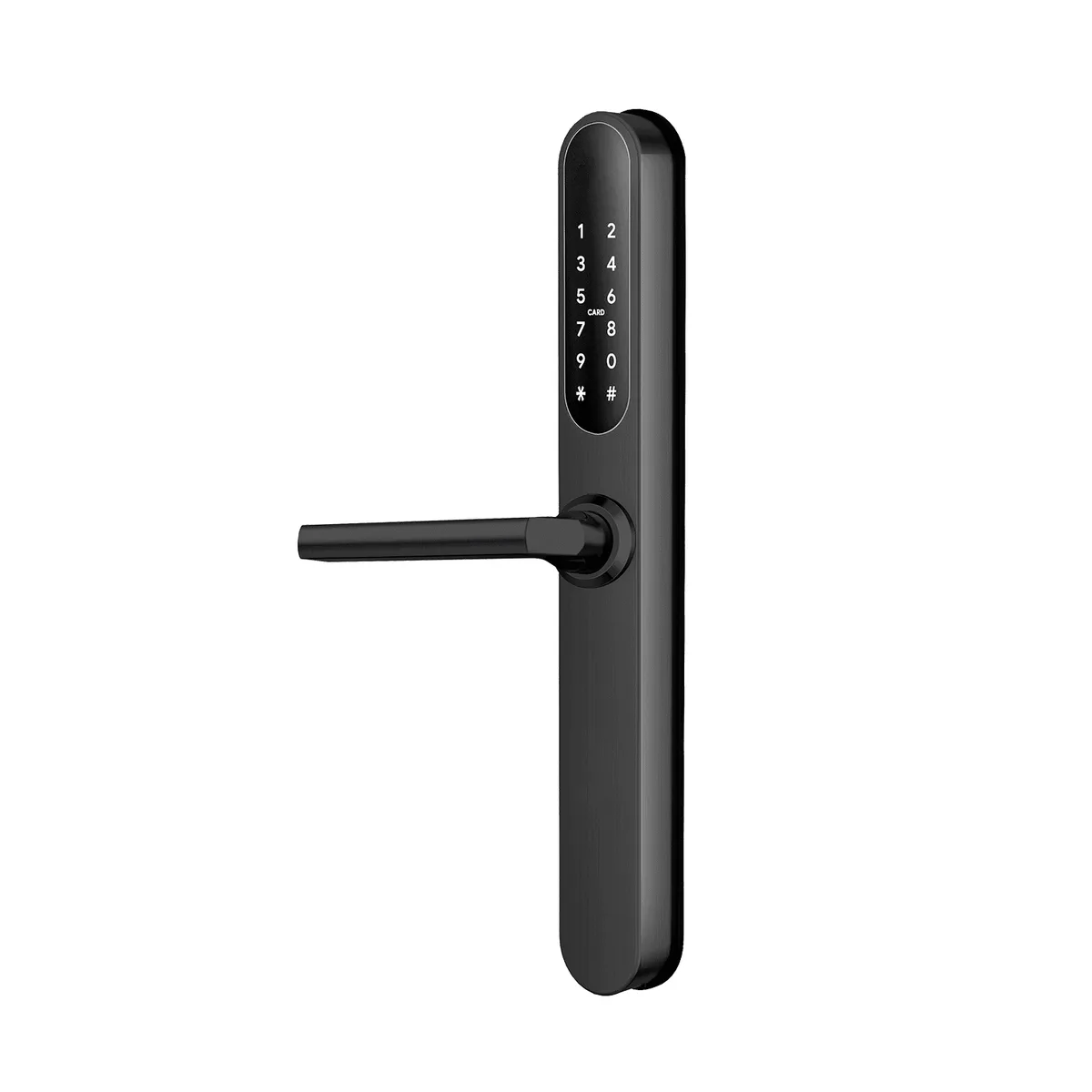 D-lock Digital Lock Matt Black - 60mm Backset Commercial Mortice Lock