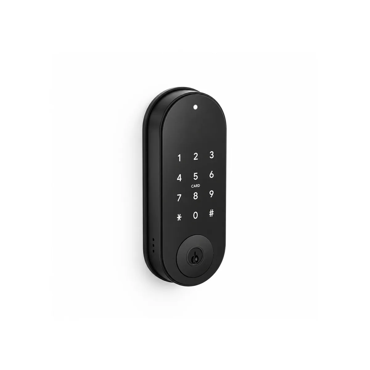 Matt Black Doorbot Digital Electronic Deadbolt (60 / 70mm Backset)