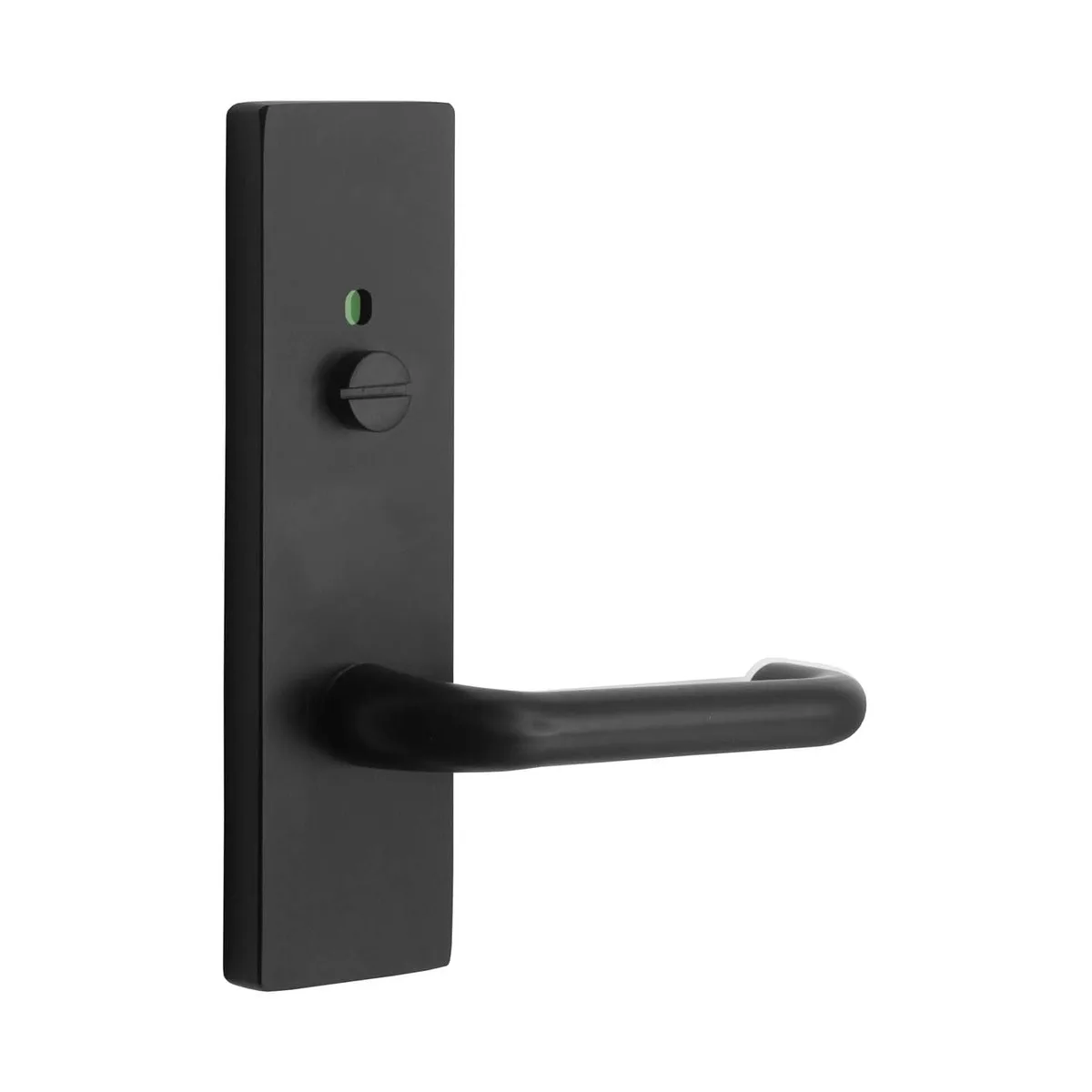 MNC 90 Lever On Wide Long Plate Matt Black - External / Lever / Indicator&Release