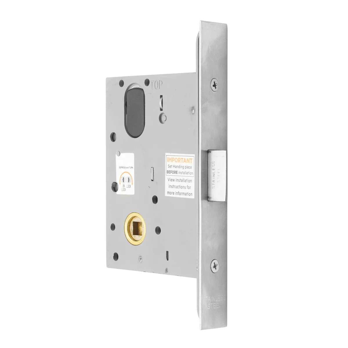 5409 Mortice Passage Latch - Satin Chrome