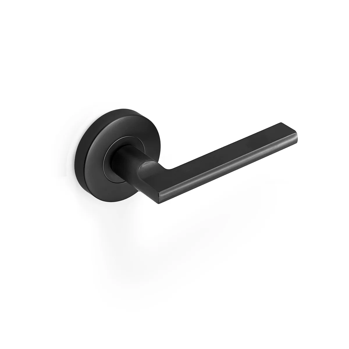 Sara Lever Passage Set Matt Black
