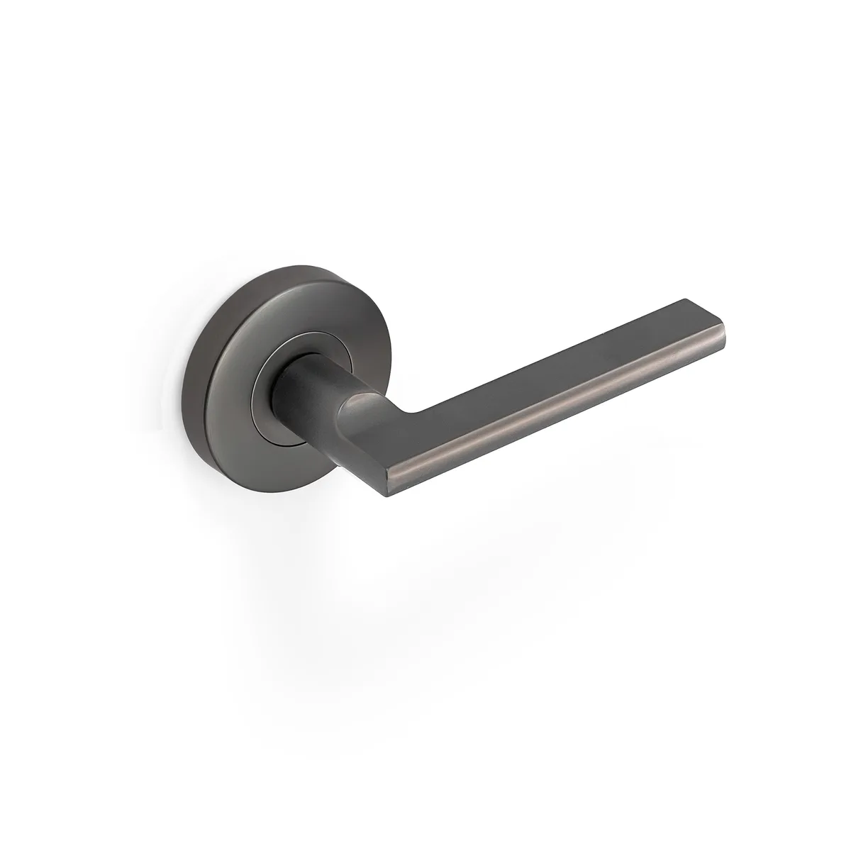 Sara Lever Passage Set Satin Graphite