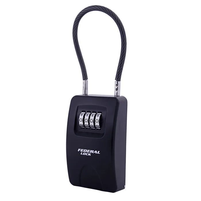 Federal Keybox with Cable Hasp Large