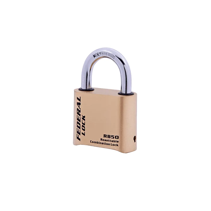 Federal Brass Combination Padlock - 50