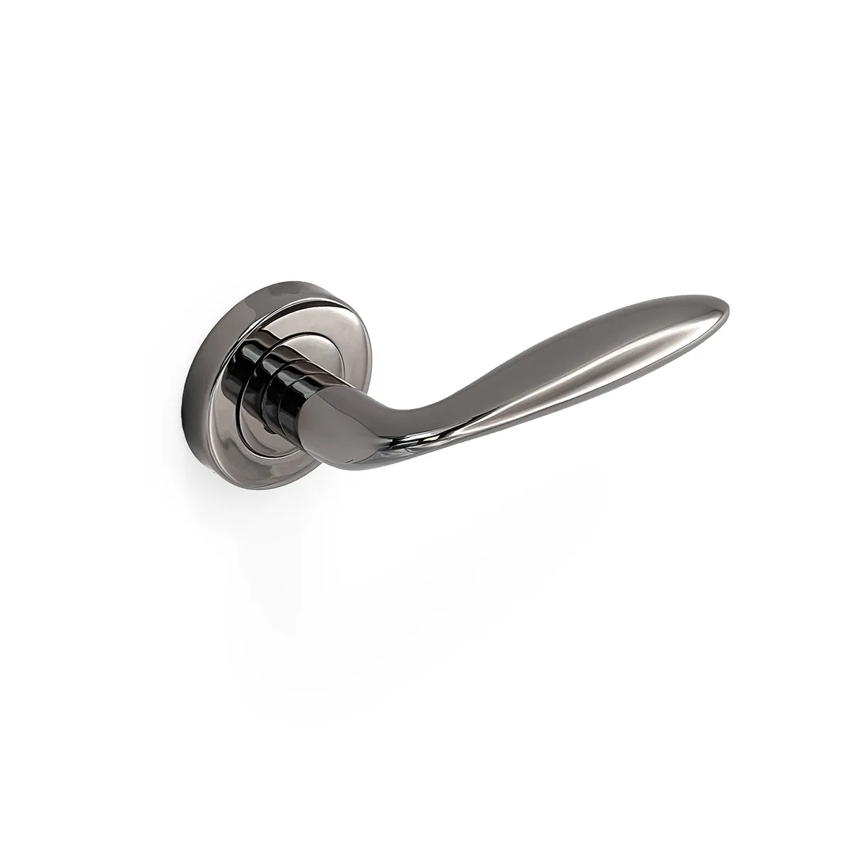 Tivoli Lever Dummy Left Hand Black Chrome