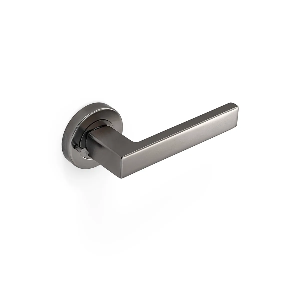 Verona Lever Integrated Privacy Set Satin Graphite