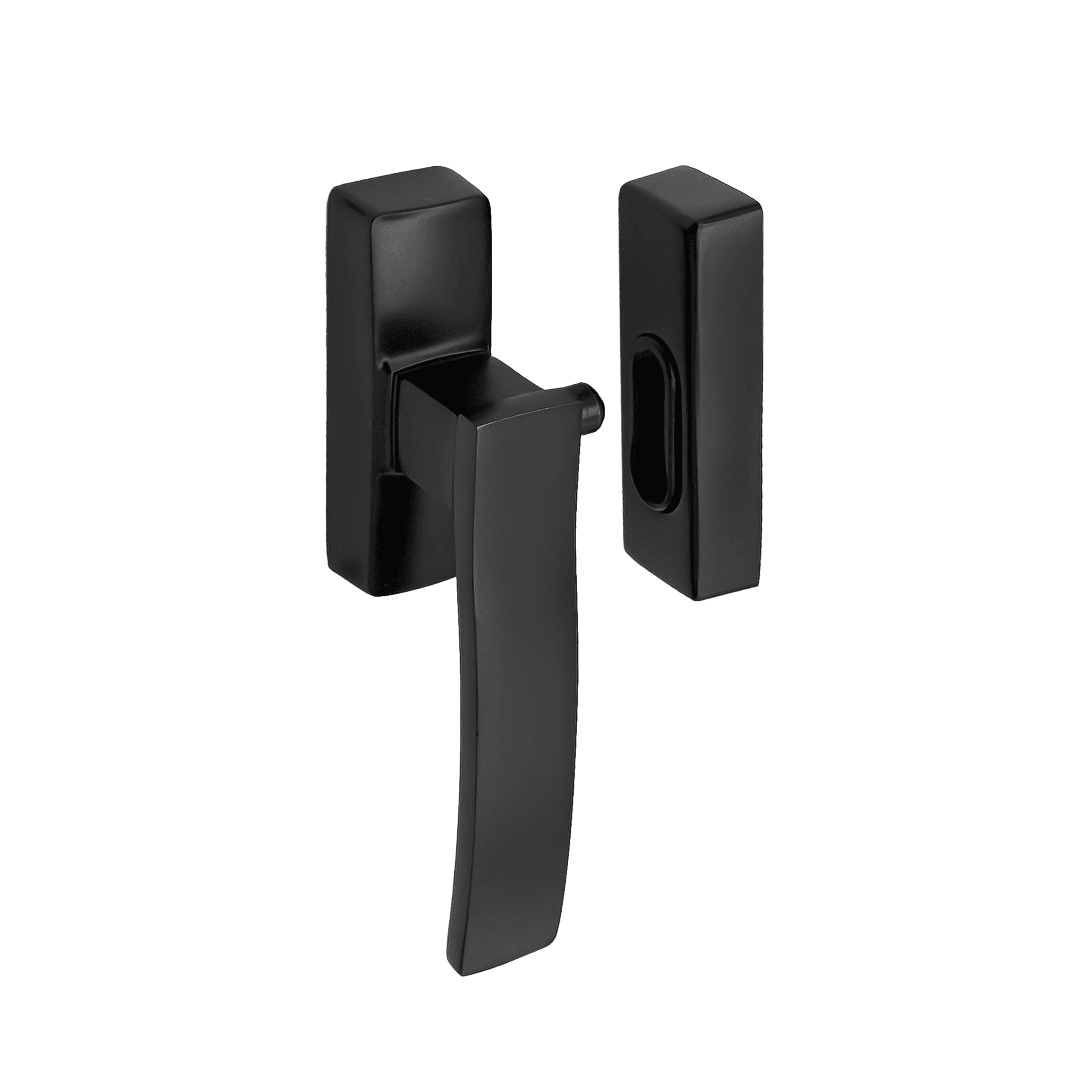 268BLKLH Quad Window Fitting - Left Hand Matt Black - Image 1