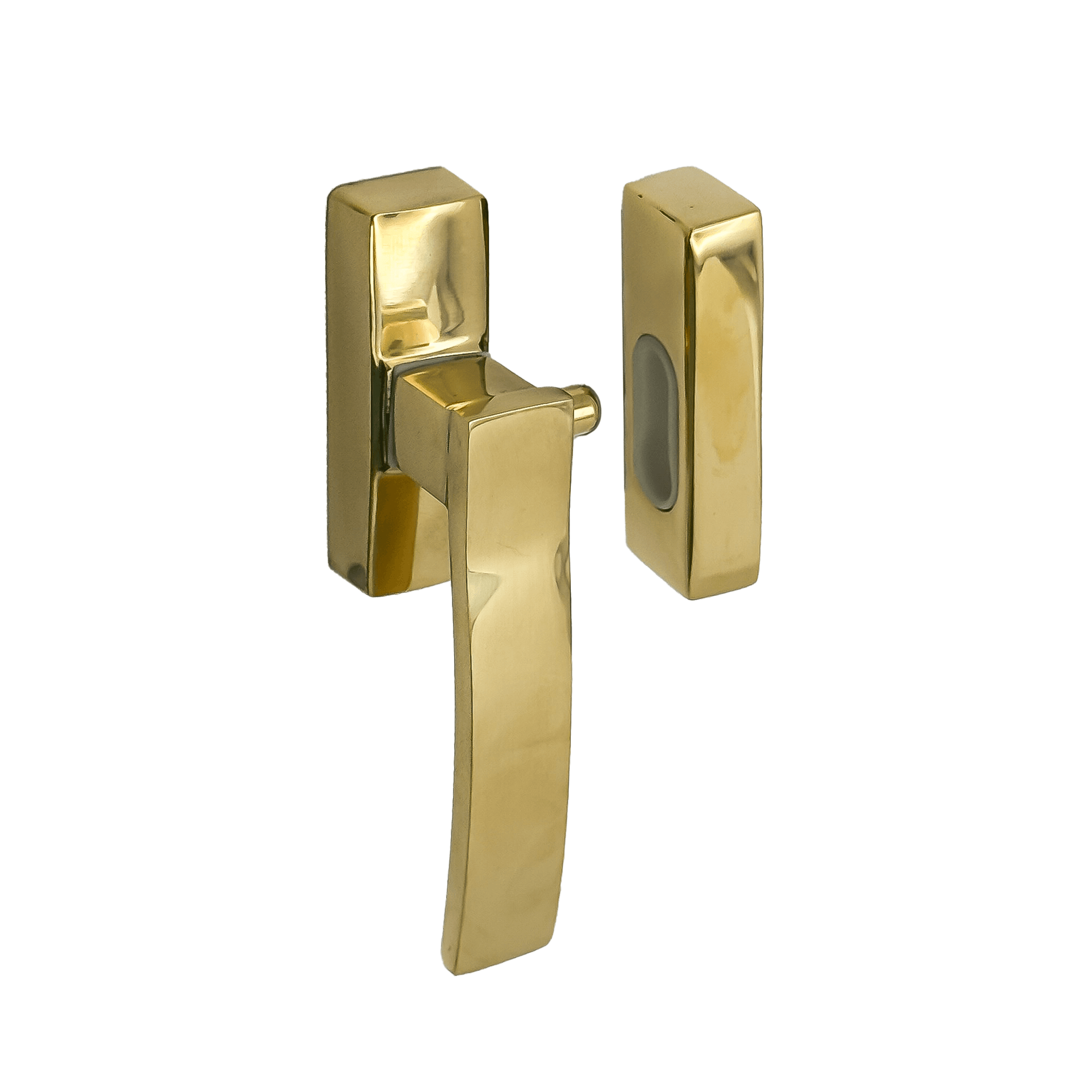268BRLH Quad Window Fitting - Left Hand Brass - Image 1