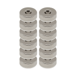 Door Magnet 22 x 8mm - Chrome - 6 pairs
