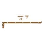 463 Casement Stay 350mm Bronze