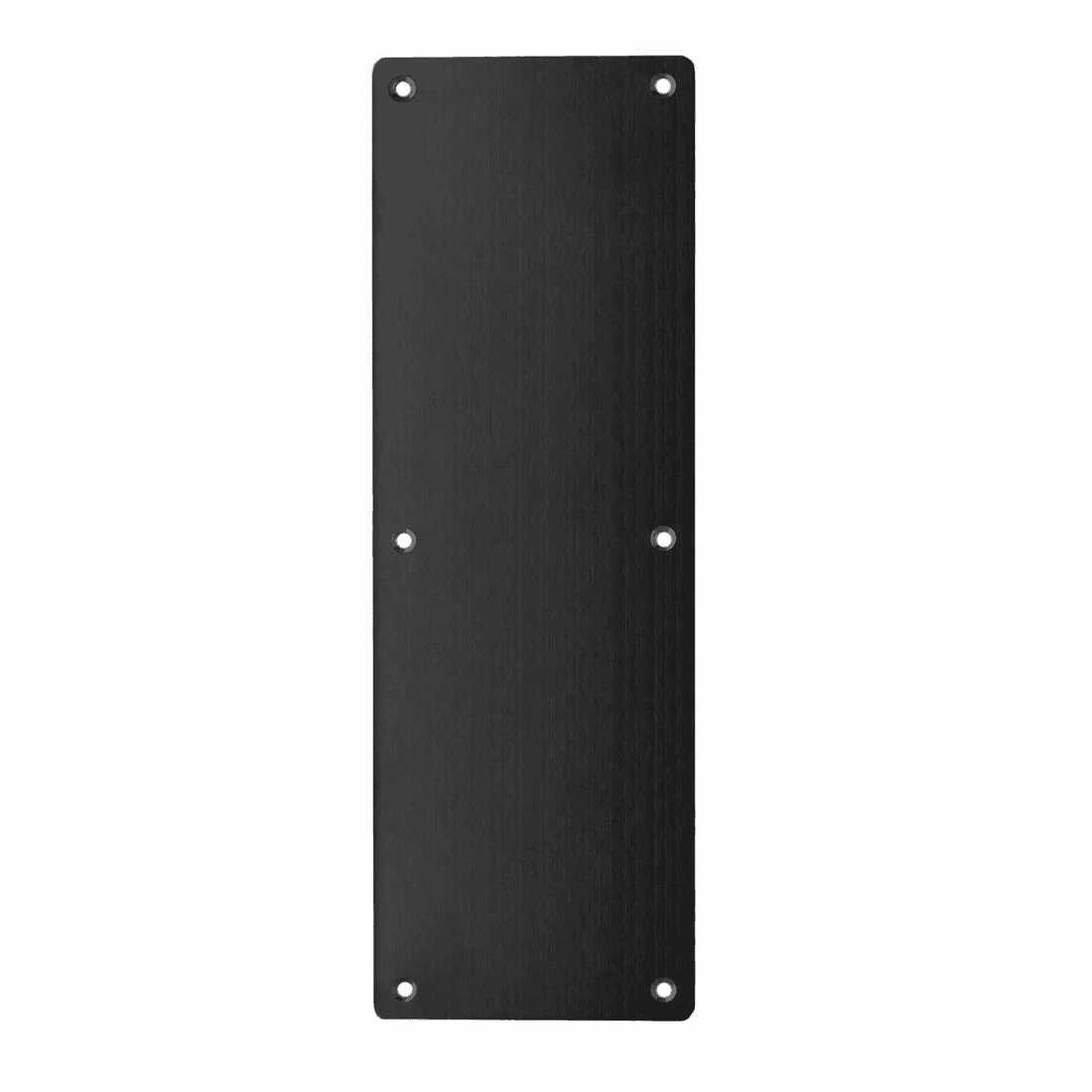 502PPENGR-BLK Push Plate Matt Black Protexture™ - 300 x 100mm - Image 1