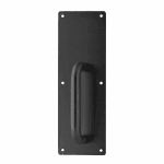 Pull Plate with handle Matt Black Protexture™ - 300 x 100mm