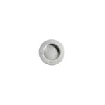 Round Flush Finger Pull 30mm Satin Chrome