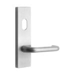 MNC Lever On Wide Long Plate - External / Lever / Cylinder Hole