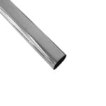 Oval Rail Tube Chrome 15 X 2400mm