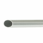 Towel Rail Tube Satin Chrome on Aluminium 19 x 600mm