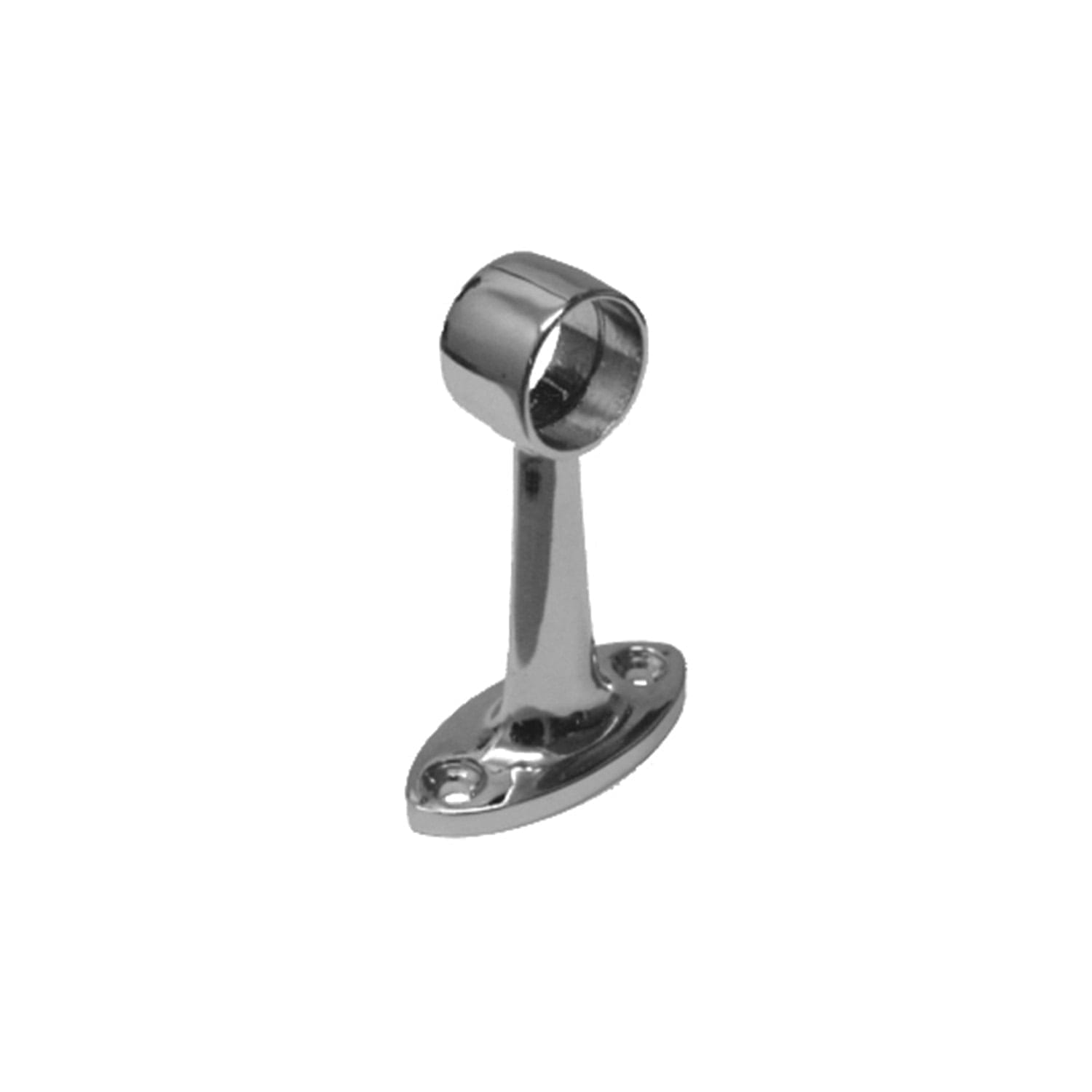 028CP25C-1.jpg Towel Rail Centre Pillar Bracket Chrome for 25mm Tube - Image 1