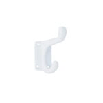 102 Hat & Coat Hook White