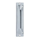 Flush Pull 100mm x 37mm Satin Chrome