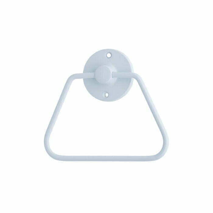 114 Towel Ring White - Image 1