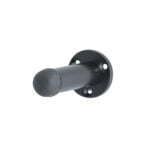 Door Stop Wall Mount 85mm Matt Black