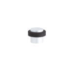Door Stop 40mm Floor Mount Matt Black Bulk Pack