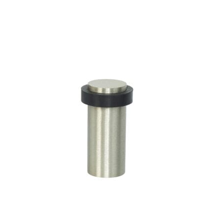 Door Stop 90mm Floor Mount Satin Nickel