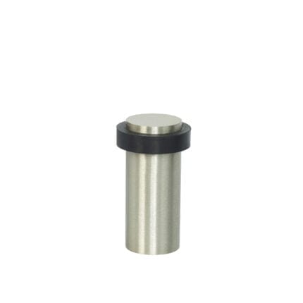 Door Stop 90mm Floor Mount Satin Nickel Bulk Pack