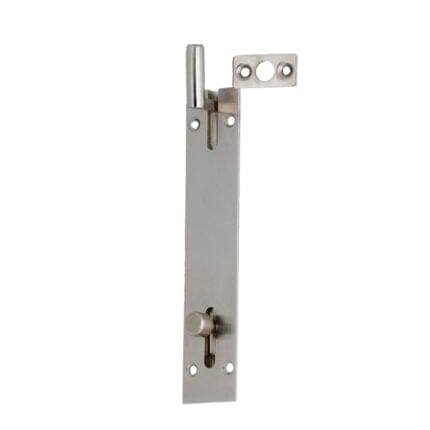 Flush Slide Necked Bolt 150mm Satin Nickel