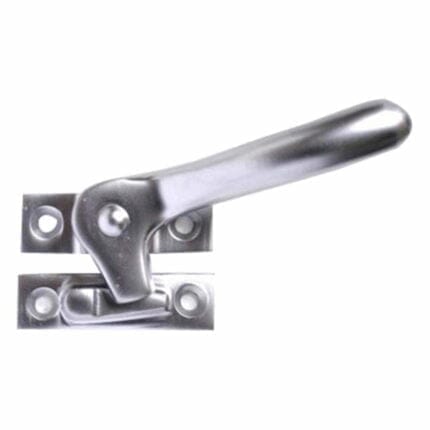 right handed satin chrome window latch