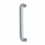 D Handle 10mm tube 160mm Satin Chrome