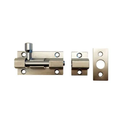 KeyMet ZN-160 Box Lock Door Lock Screw-On Lock Additional Lock - View #2