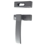 Quad Window Fitting - Right Hand Satin Chrome