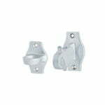 Latch Back Satin Chrome