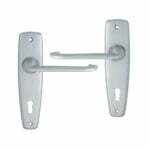 Selim Entry Door Lock Satin Chrome