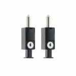 Security Patiobolt Mini 28mm Matt Black - 2 Pack