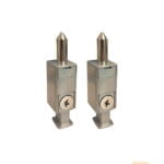 Security Patiobolt Mini 28mm Satin Chrome - 2 Pack