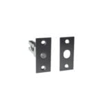 Milano Tubular Privacy Bolt Satin Graphite grey