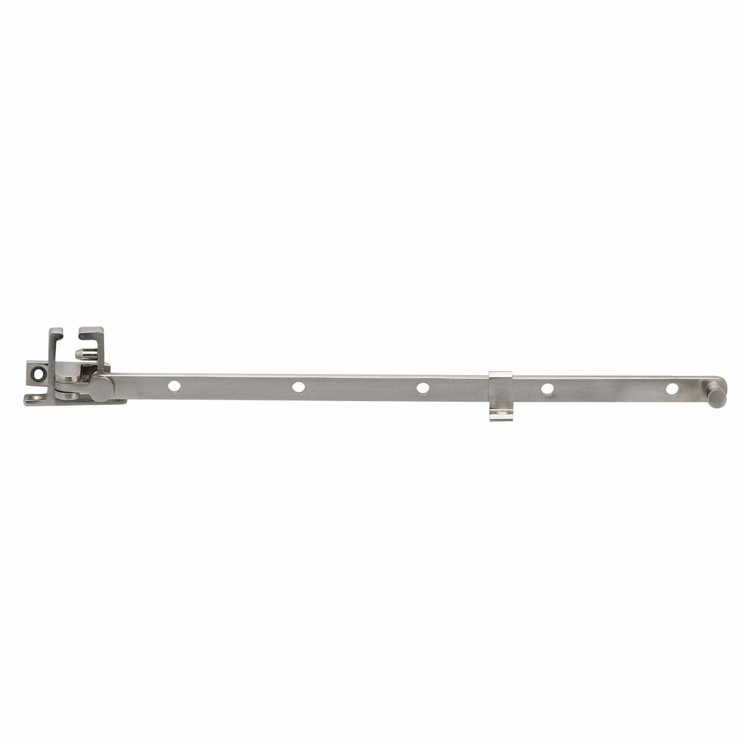 463SN300-1.jpg Casement Window Stay 300mm Satin Nickel