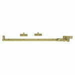 Fanlight Window Stay 300mm Brass
