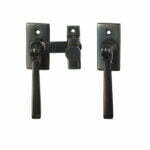475 French Double Door Fastener Satin Graphite