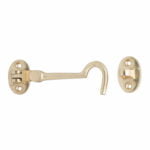 Cabin Hook 8 x 90mm Brass