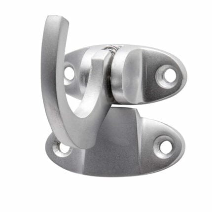 Spur Fastener Satin Chrome Finish