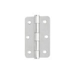 Hinge Radius Edge 90 x 60mm 304 Stainless Steel