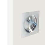 Square Cavity Slider Dummy Set Satin Chrome