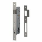 Euro Mortice Lock Stainless Steel 60mm Backset
