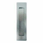 Flush Pull 158mm X 42mm Satin Chrome